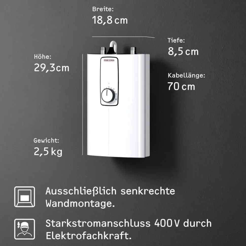 Durchlauferhitzer 'DCE 11/13' 13 kW