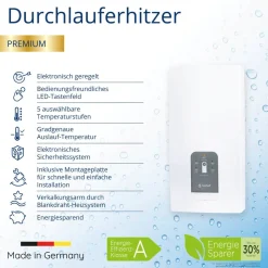 Durchlauferhitzer 'Premium' 27 kW