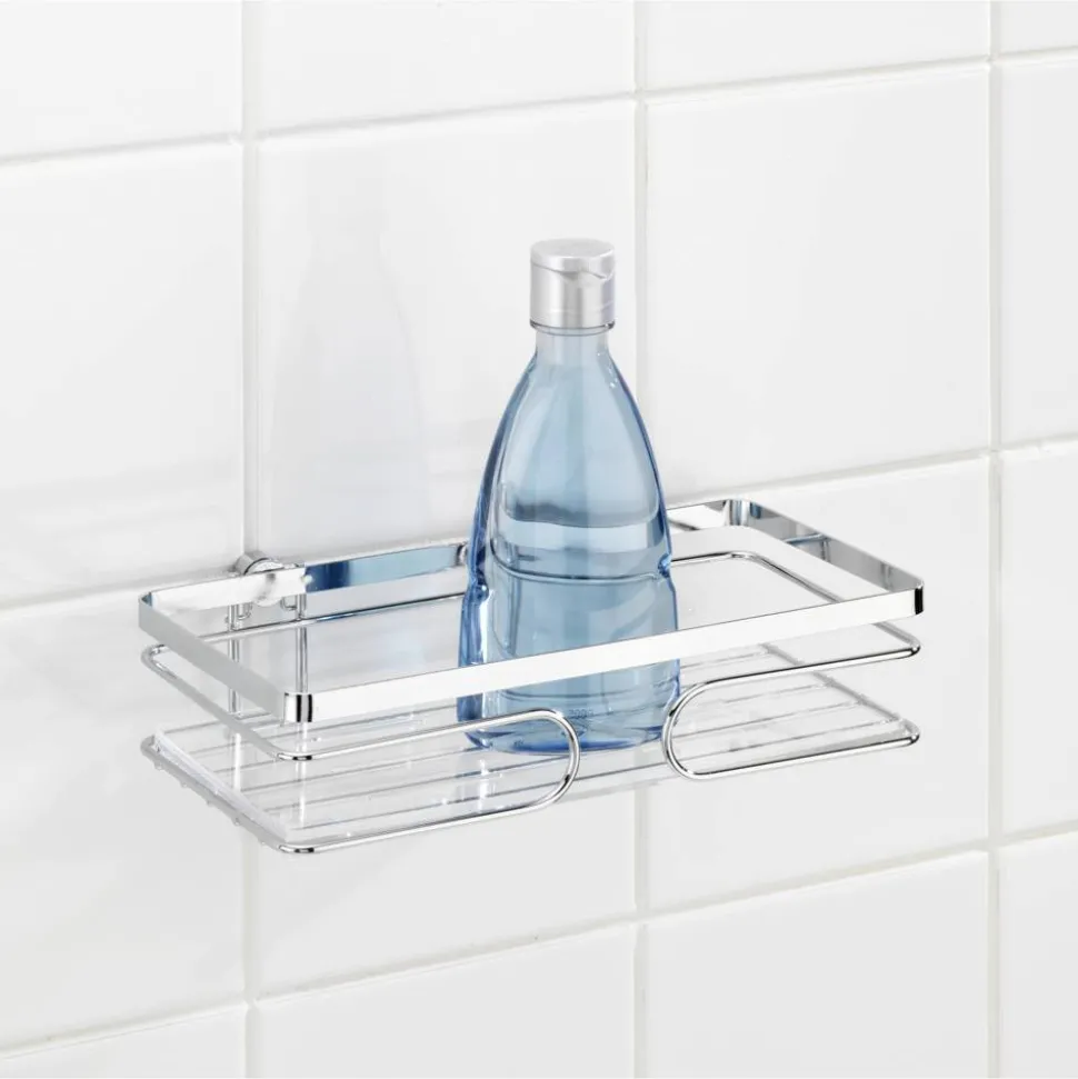Duschablage 'Premium' Edelstahl glänzend 24 x 6,5 x 13,5 cm