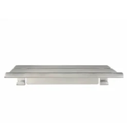 Duschablage 'Lund' 28 x 6,3 x 9,7 cm Aluminium chromfarben