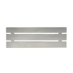 Duschablage 'Lund' 28 x 6,3 x 9,7 cm Aluminium chromfarben