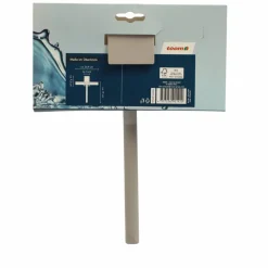 Duschabzieher grau 21 x 19 cm