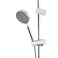 Duscharmatur 'Aquamaxx 330' mit Thermostat, runde Kopfbrause