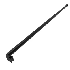 Duschhaltestange 'Parma' schwarz 70 - 100 cm