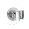Duschkopfhalter 360° chromfarben Ø 8 x 7,5 cm, befestigen ohne Bohren