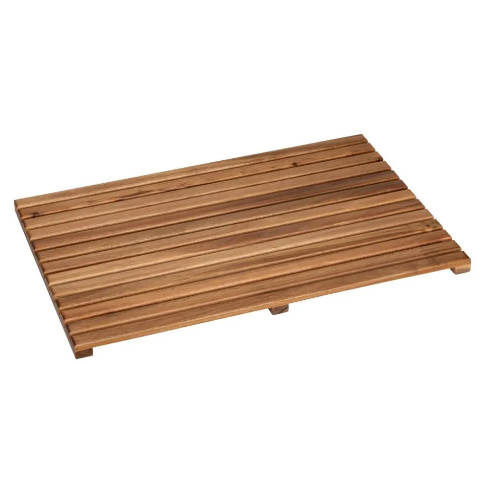 Duschmatte 'Indoor & Outdoor Acacia' Akazienholz 60 x 40 cm