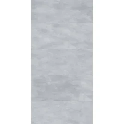 Duschrückwand Fliesenoptik Großformat-Design grau 150 x 255 cm