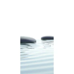 Duschrückwand Motiv Zen & Wasser 90 x 210 cm