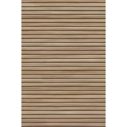 Duschrückwand 'Scandi' horizontal Holzoptik 100 x 210 cm