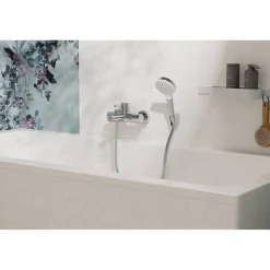 Duschset 'WallStoris' weiß matt 5-teilig