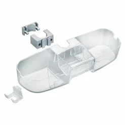 Duschstangencaddy Premium mit 3 Fächern und Haken