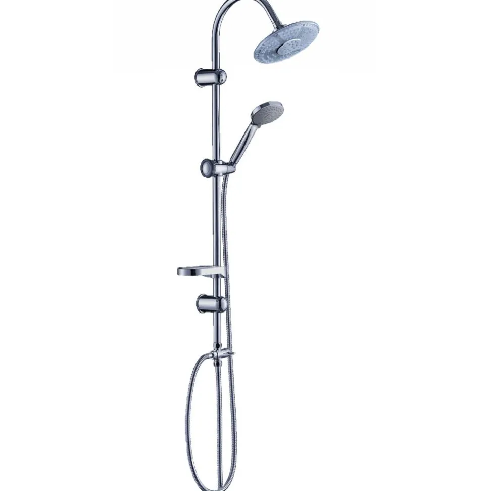 Duschsäule 'Kuba' rund verchromt 102 cm