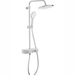 Duschsäule 'Tobago' mit Cool-Touch-Armatur und Glasablage