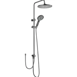 Duschsystem 'Biella' stahlgrau
