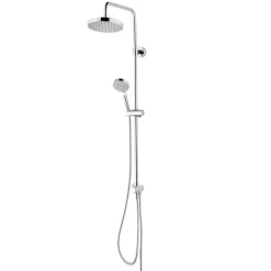 Duschsystem 'DuschMaster Rain III' mit Umsteller, verchromt