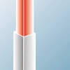Duschsystem 'DuschMaster Rain' mit Einhebelmischer, eckig, 155 cm