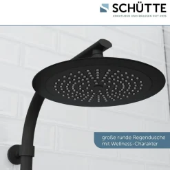 Duschsystem 'Madura Fresh' schwarz