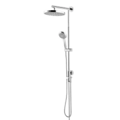 Duschsystem 'Rain Classic' mit Umsteller, rund, 148 cm