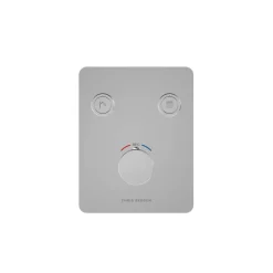 Duschthermostat 'Aquatronic' Unterputz hochglanzverchromt 2 Ausgänge