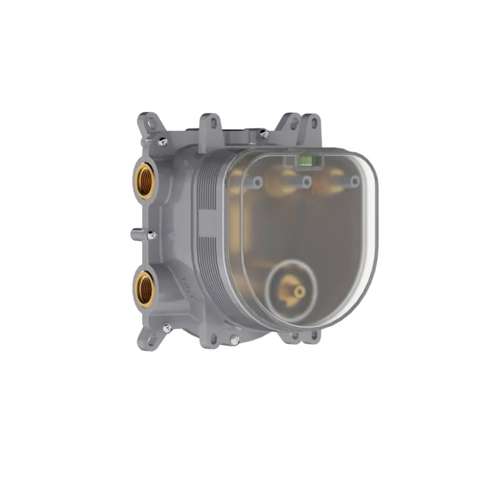 Duschthermostat 'Aquatronic' Unterputz schwarz matt 3 Ausgänge