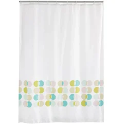 Duschvorhang 'Eclipse' Textil multicolor 180 x 200 cm