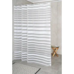 Duschvorhang 'Line' transparent 180 x 200 cm