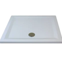 Duschwanne 'Flat Line Design' 75 x 90 cm weiß