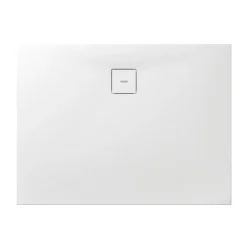 Duschwanne 'Modern Line Steinoptik' 80 x 120 cm weiß