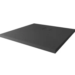 Duschwanne 'Modern Line Steinoptik' 90 x 90 cm anthrazit