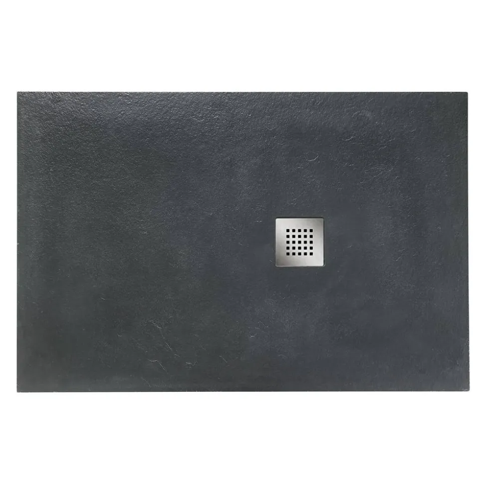Duschwanne 'Strato' 1400 x 800/28 mm anthrazit