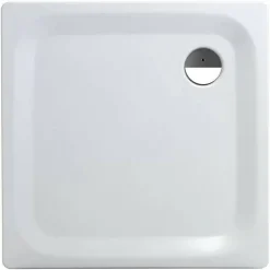 Duschwanne weiß 80 x 80 x 2,5 cm