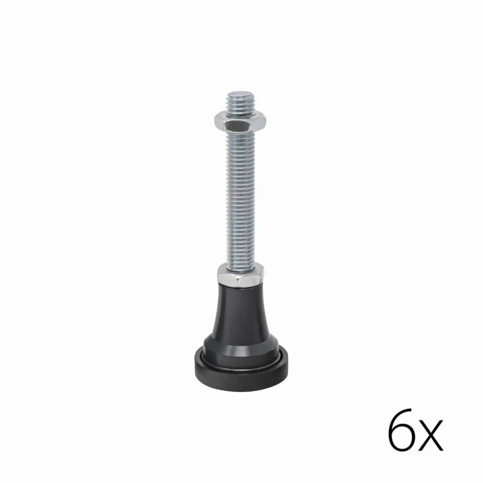 Duschwannenfüße verstellbar, 6 Stück