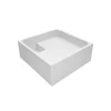 Duschwannenträger zu Stahlduschwanne weiß 90 x 90 x 15 cm