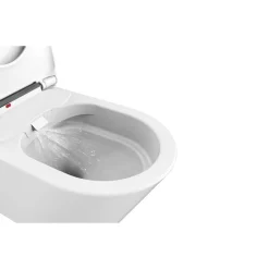 Dusch-WC spülrandlos 'Tokio' inklusive WC-Sitz weiß