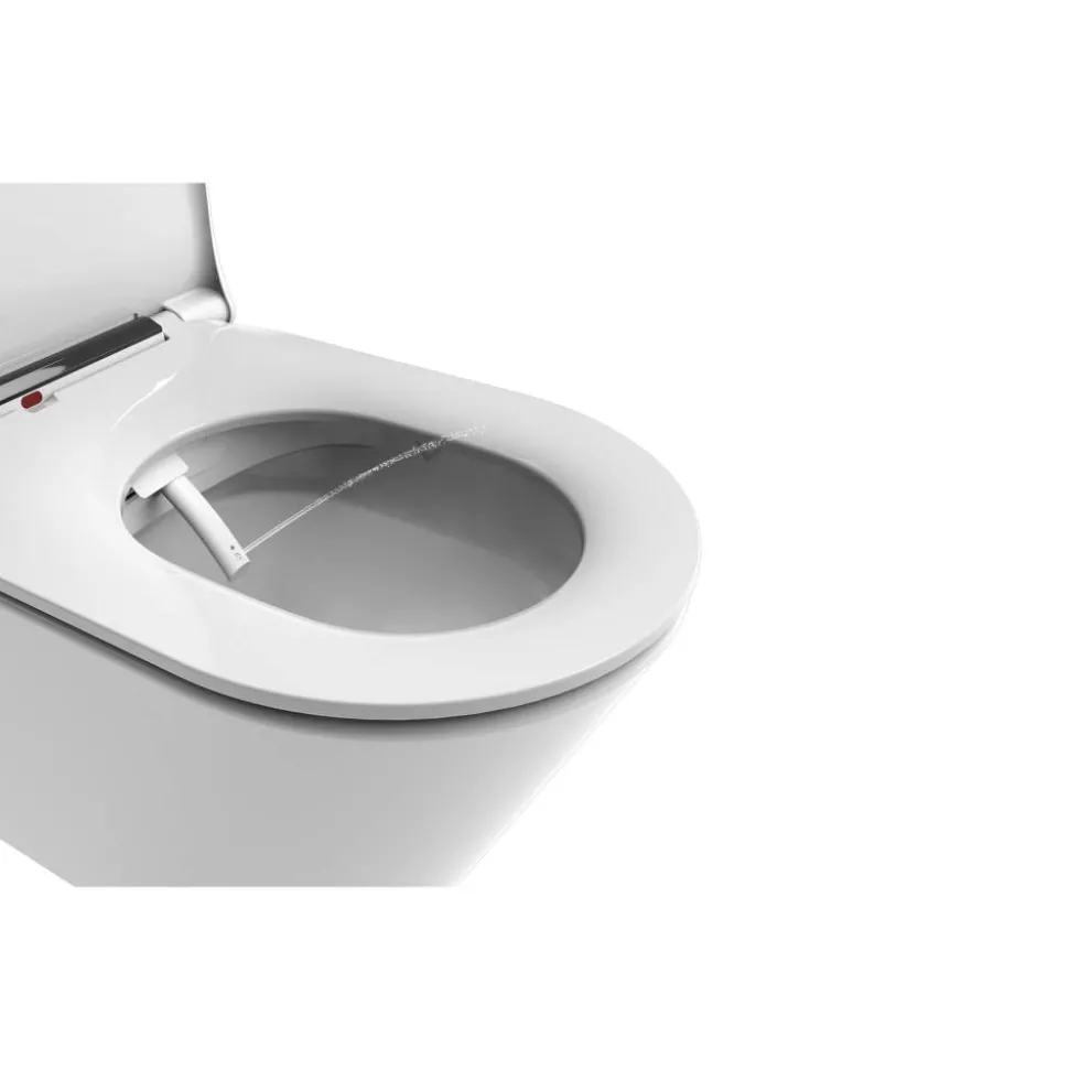 Dusch-WC spülrandlos 'Tokio' inklusive WC-Sitz weiß
