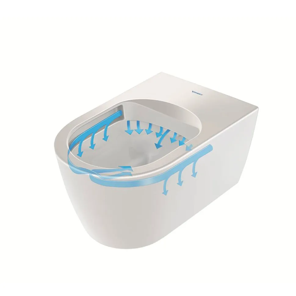 Dusch-WC spülrandlos 'Senso Wash Slim' inklusive WC-Sitz weiß