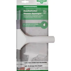 Duschwischer 'Professional' weiß inklusive Klebehaken, 25 cm