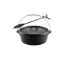 Dutch Oven Gusseisen schwarz 29,5 x 29,5 x 10 cm