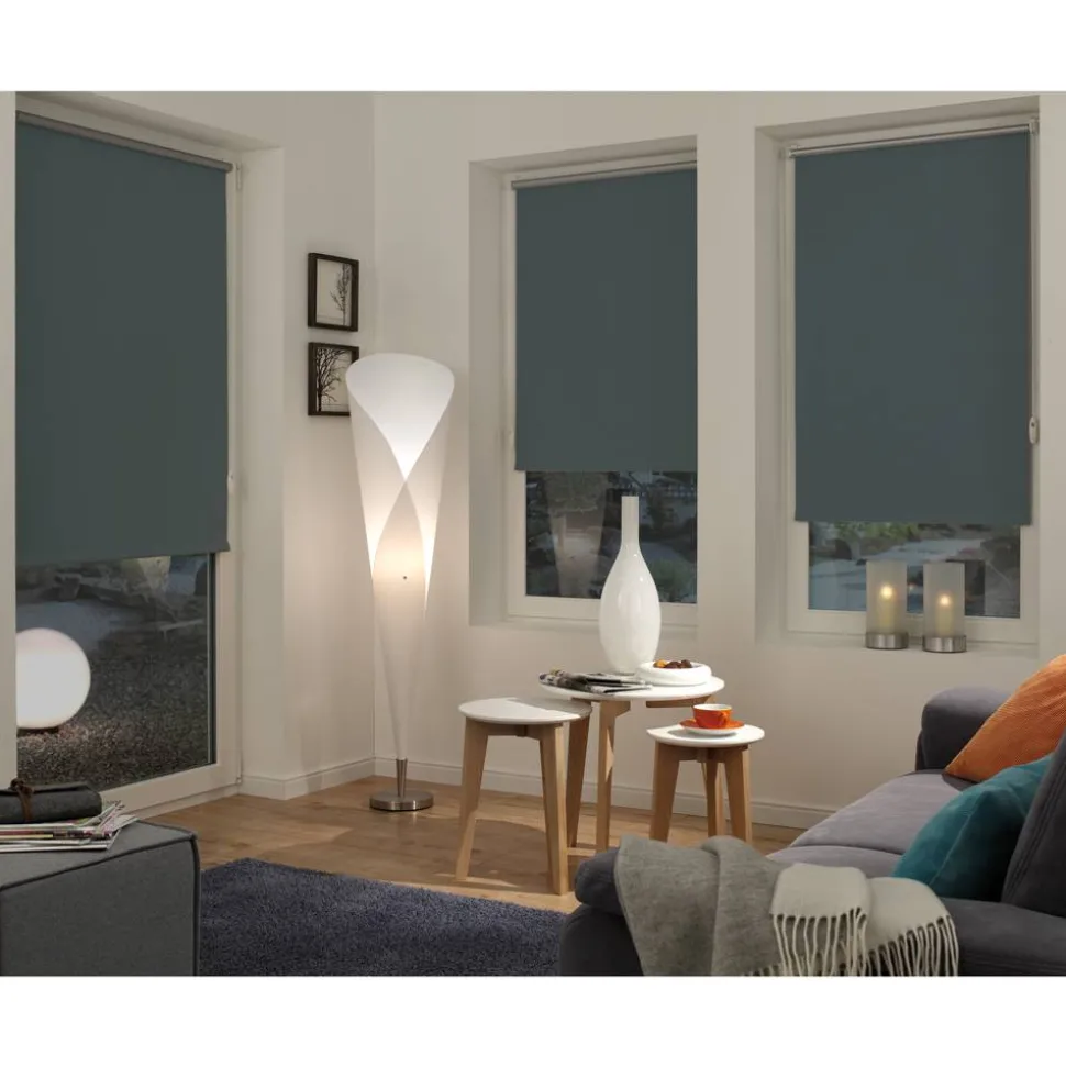 EasyFix Rollo 'Thermo energiesparend' schiefer 45 x 150 cm
