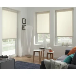 EasyFix Rollo 'Uni' weiß 75 x 150 cm