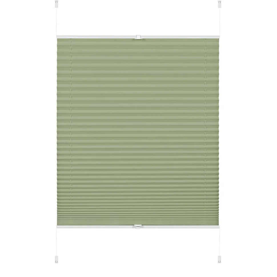 EasyFix-Plissee 'Greta' mintgrün 70 x 130 cm 7-teilig