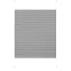 EasyFix-Plissee 'Greta' steingrau 70 x 130 cm 7-teilig