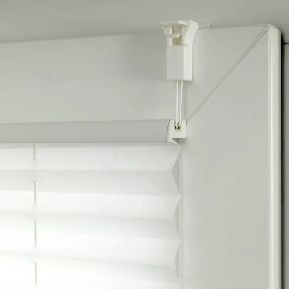 EasyFix-Plissee 'Greta' steingrau 90 x 130 cm 7-teilig