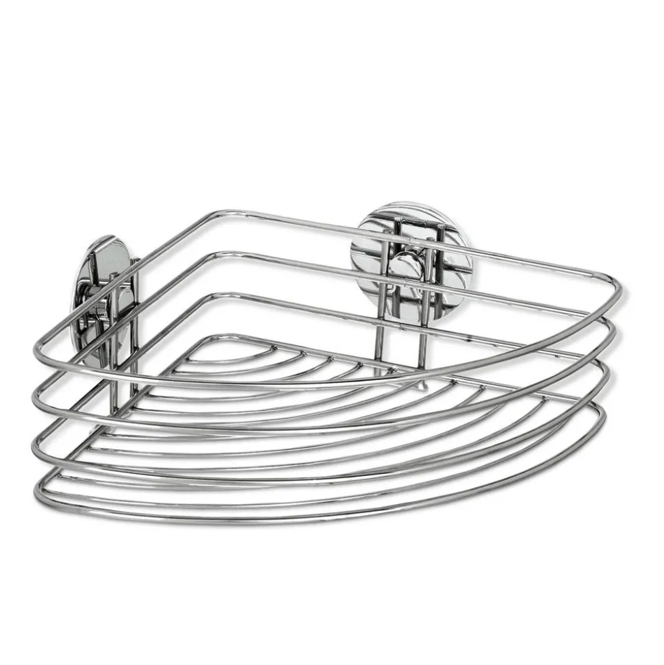 Eckablage 'Turbo-Loc®' chrom 26,5 x 10,5 x 20 cm