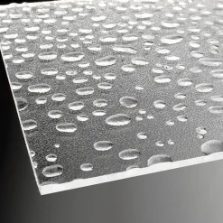 Eckeinstieg 'Fara 4' Schiebetür, 80 - 90 cm, silber, Kunststoffglas