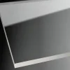 Eckeinstieg 'Fara Kretana' silber matt mit Schiebetür 80-90 x 185 cm