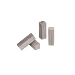 Eckholz Weißeiche 19 x 60 mm, 4 Stück