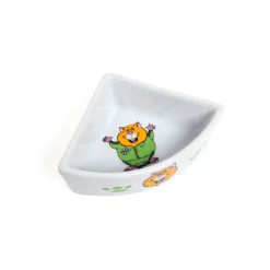 Ecknapf 9 x 9 cm 75 ml für Hamster