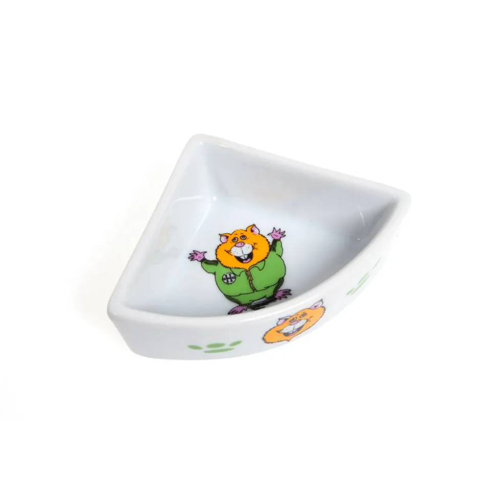 Ecknapf 9 x 9 cm 75 ml für Hamster
