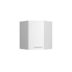 Eckoberschrank 'Optikomfort Bengt932' weiß 60 x 70,4 x 34,9 cm